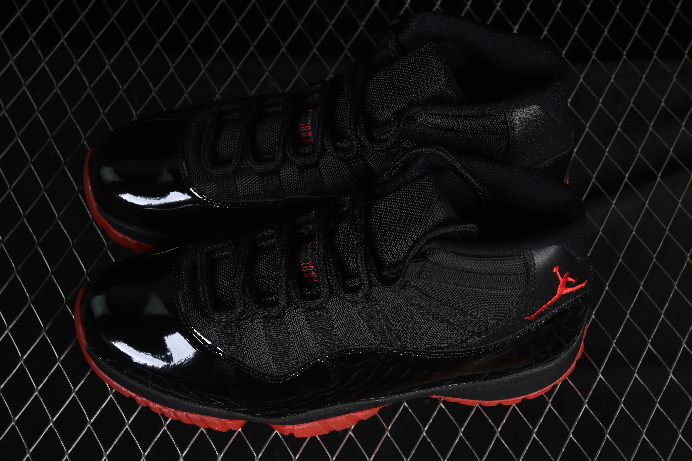 All categories Air Jordan Jordan series basketball shoes Air Jordan 11 Air Jordan 11 Retro "Black Red" AJ11 Joe 11 new black red 378037-326